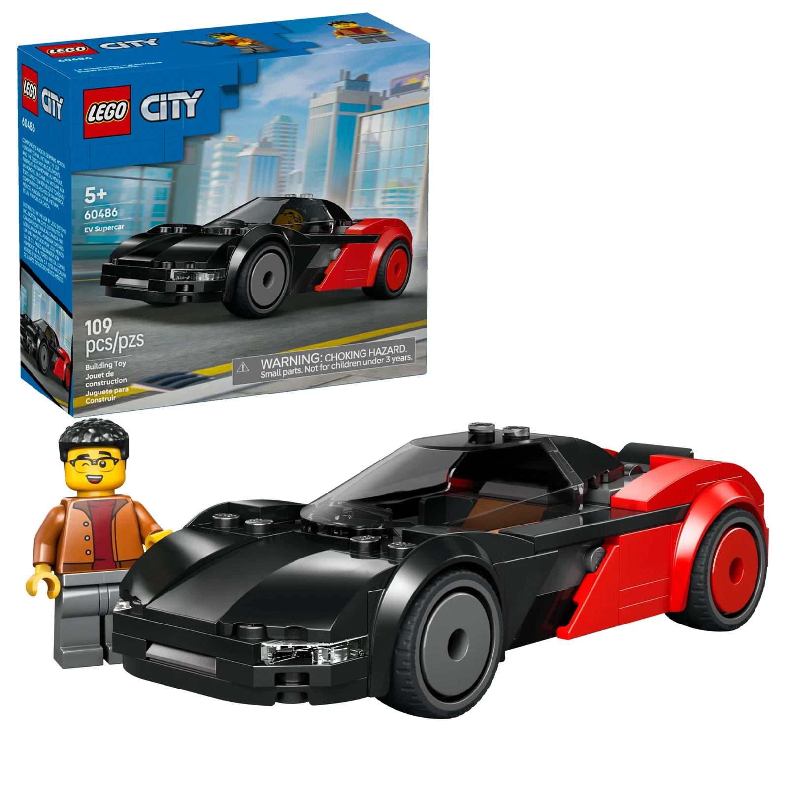 LEGO® City EV Supercar 60486 (1/10) LEGO® City EV Supercar 60486 (1/10)