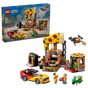 LEGO® City Pizza Delivery Experience with Vehicles 60496