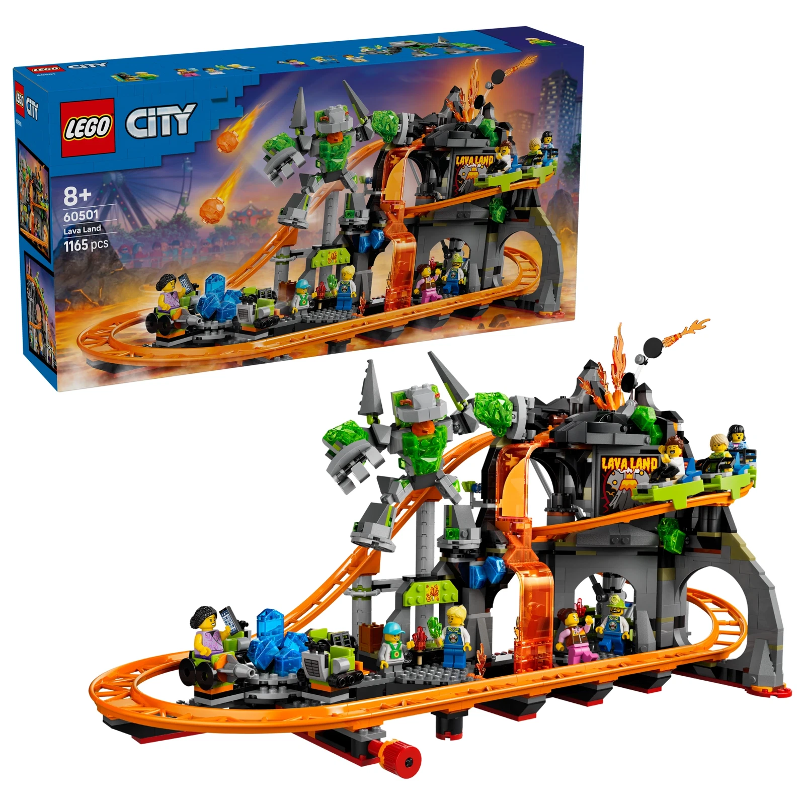 LEGO® City Le parc d'attractions de Lava Land 60501 (1/13) LEGO® City Le parc d'attractions de Lava Land 60501 (1/13)