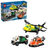 LEGO® City Kombinationsset mit Flugzeug, Wartungsfahrzeug und Luftkissenboot 60505 (1/12)