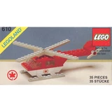 LEGO® Town Rescue Helicopter 610 (1/1) LEGO® Town Rescue Helicopter 610 (1/1)