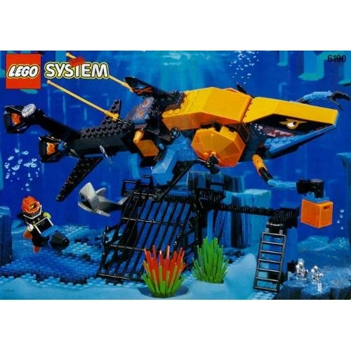 LEGO® Aquazone Shark's Crystal Cave 6190 (1/1) LEGO® Aquazone Shark's Crystal Cave 6190 (1/1)