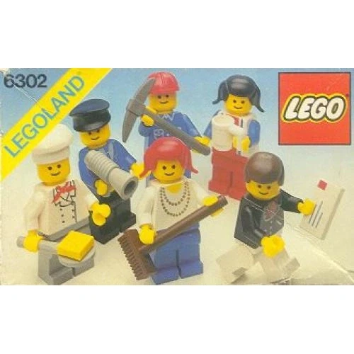 LEGO® Town Mini-Figure Set 6302 (1/1) LEGO® Town Mini-Figure Set 6302 (1/1)