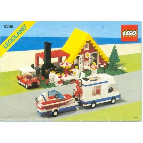 LEGO® Town Holiday Home with Campervan 6388 (1/1) LEGO® Town Holiday Home with Campervan 6388 (1/1)