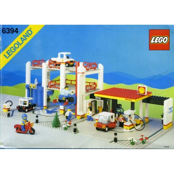 LEGO® Town Metro Park & Service Tower 6394 (1/1) LEGO® Town Metro Park & Service Tower 6394 (1/1)