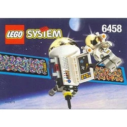 Satellite with Astronaut 6458