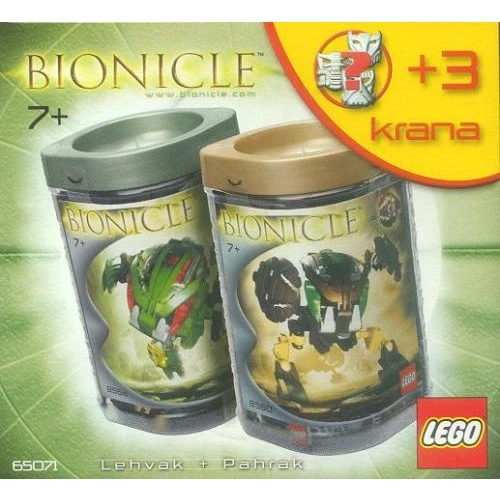 LEGO® Bionicle Bionicle Dual Pack: Lehvak & Pahrak 65071 (1/1) LEGO® Bionicle Bionicle Dual Pack: Lehvak & Pahrak 65071 (1/1)