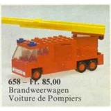 LEGO® Legoland Fire Engine 658 (1/1)