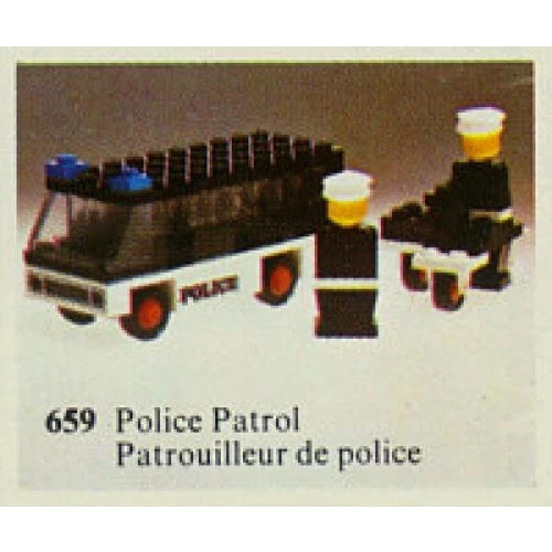 LEGO® Legoland Police Patrol 659 (1/1) LEGO® Legoland Police Patrol 659 (1/1)
