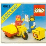 LEGO® Town Mailman on Motorcycle 6622 (1/1) LEGO® Town Mailman on Motorcycle 6622 (1/1)