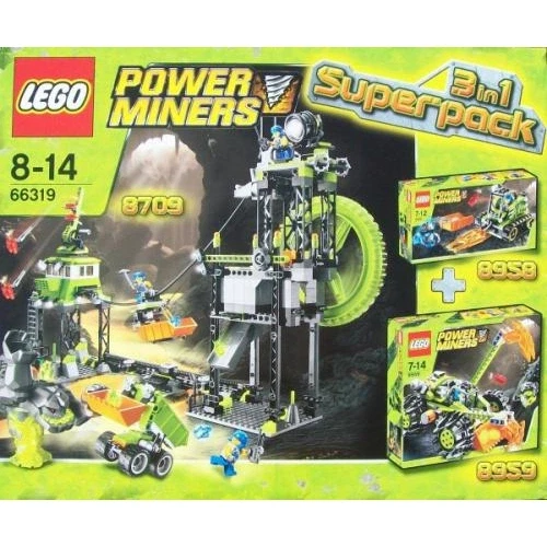 LEGO® Power Miners Power Miners Super Pack 3 in 1 66319 (1/1) LEGO® Power Miners Power Miners Super Pack 3 in 1 66319 (1/1)