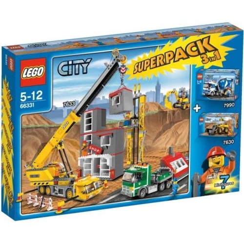 LEGO® City City Super Pack 3 in 1 66331 (1/1) LEGO® City City Super Pack 3 in 1 66331 (1/1)