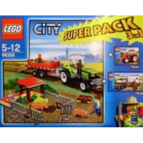 LEGO® City City Super Pack 3 in 1 66358 (1/1) LEGO® City City Super Pack 3 in 1 66358 (1/1)