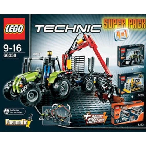 LEGO® Technic Super Pack 4 in 1 66359 (1/1) LEGO® Technic Super Pack 4 in 1 66359 (1/1)