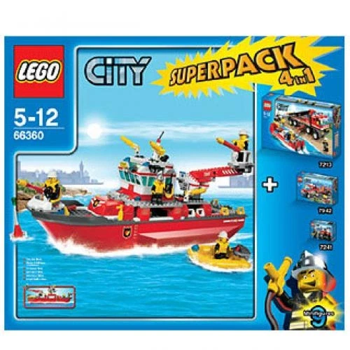 LEGO® City City Super Pack 4 in 1 66360 (1/1) LEGO® City City Super Pack 4 in 1 66360 (1/1)