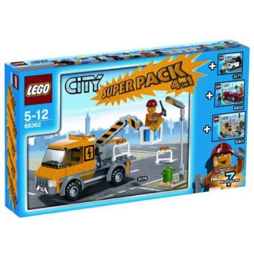 LEGO® City City Super Pack 4 in 1 66362 (1/1) LEGO® City City Super Pack 4 in 1 66362 (1/1)