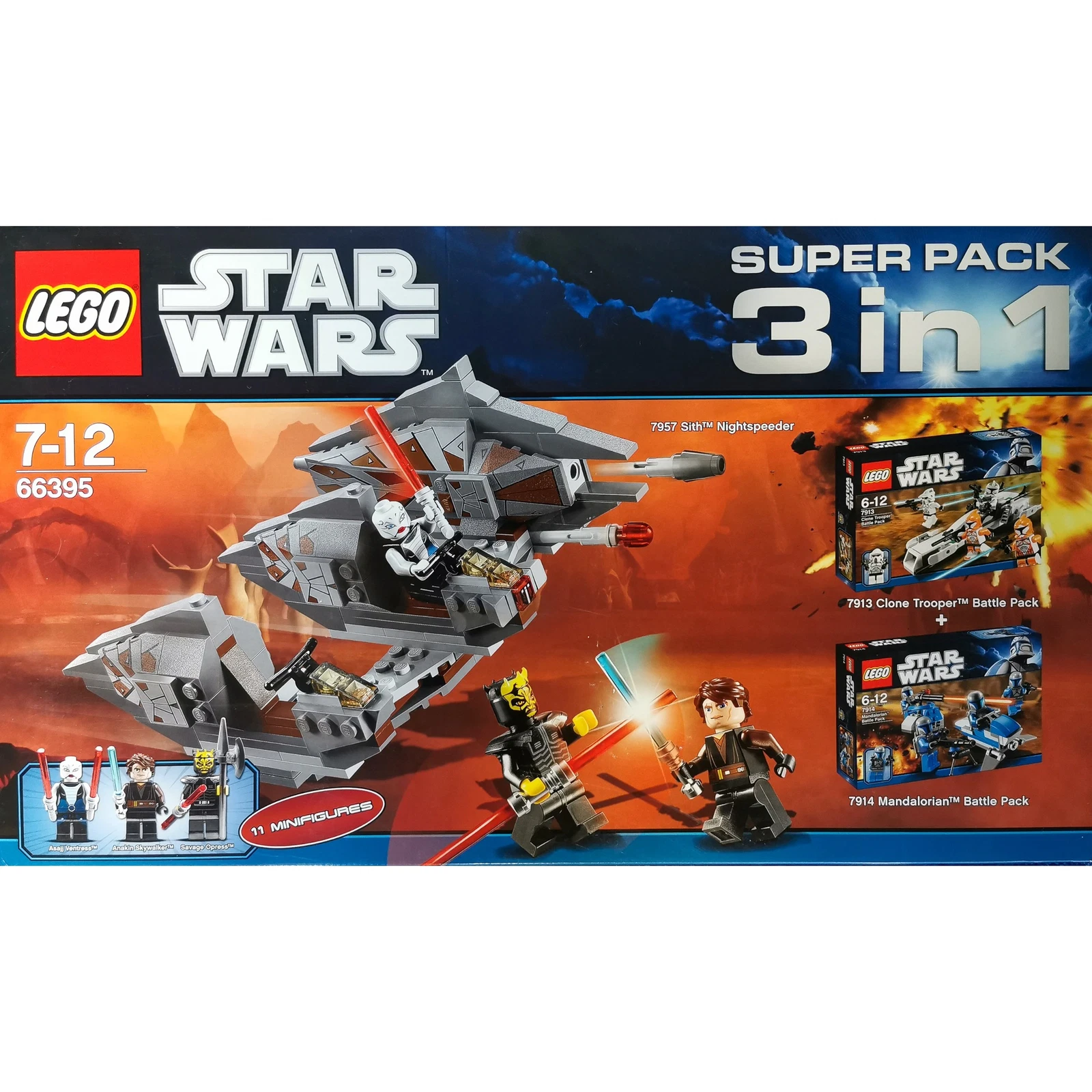 LEGO® Star Wars™ Star Wars Super Pack 3 in 1 66395 (1/1) LEGO® Star Wars™ Star Wars Super Pack 3 in 1 66395 (1/1)