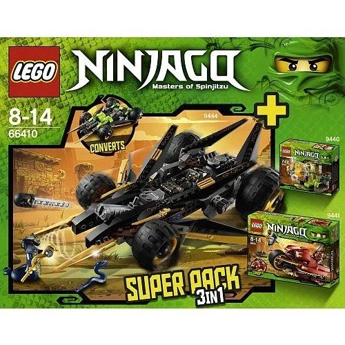 LEGO® NINJAGO Super Pack 3-in-1 66410 (1/1) LEGO® NINJAGO Super Pack 3-in-1 66410 (1/1)