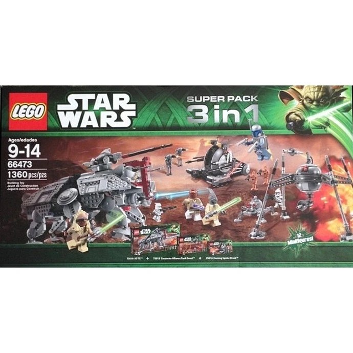 LEGO® Star Wars™ LEGO Star Wars Super Pack 66473 (1/1) LEGO® Star Wars™ LEGO Star Wars Super Pack 66473 (1/1)