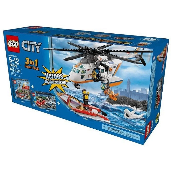 LEGO® City Super Pack 66475 (1/1) LEGO® City Super Pack 66475 (1/1)