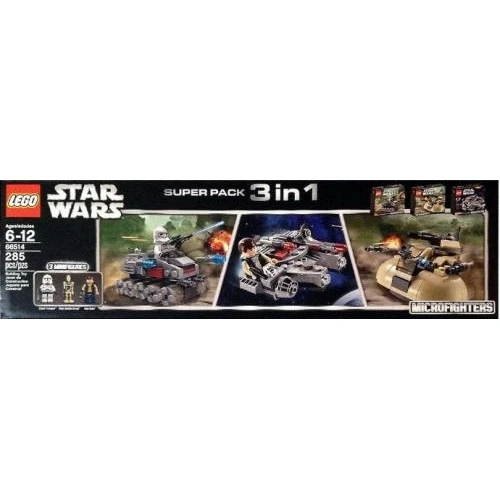LEGO® Star Wars™ Microfighter Super Pack 3 in 1 66514 (1/1) LEGO® Star Wars™ Microfighter Super Pack 3 in 1 66514 (1/1)