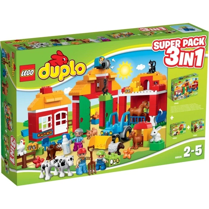 LEGO® DUPLO Farm Super Pack 3-in-1 66525 (1/1) LEGO® DUPLO Farm Super Pack 3-in-1 66525 (1/1)