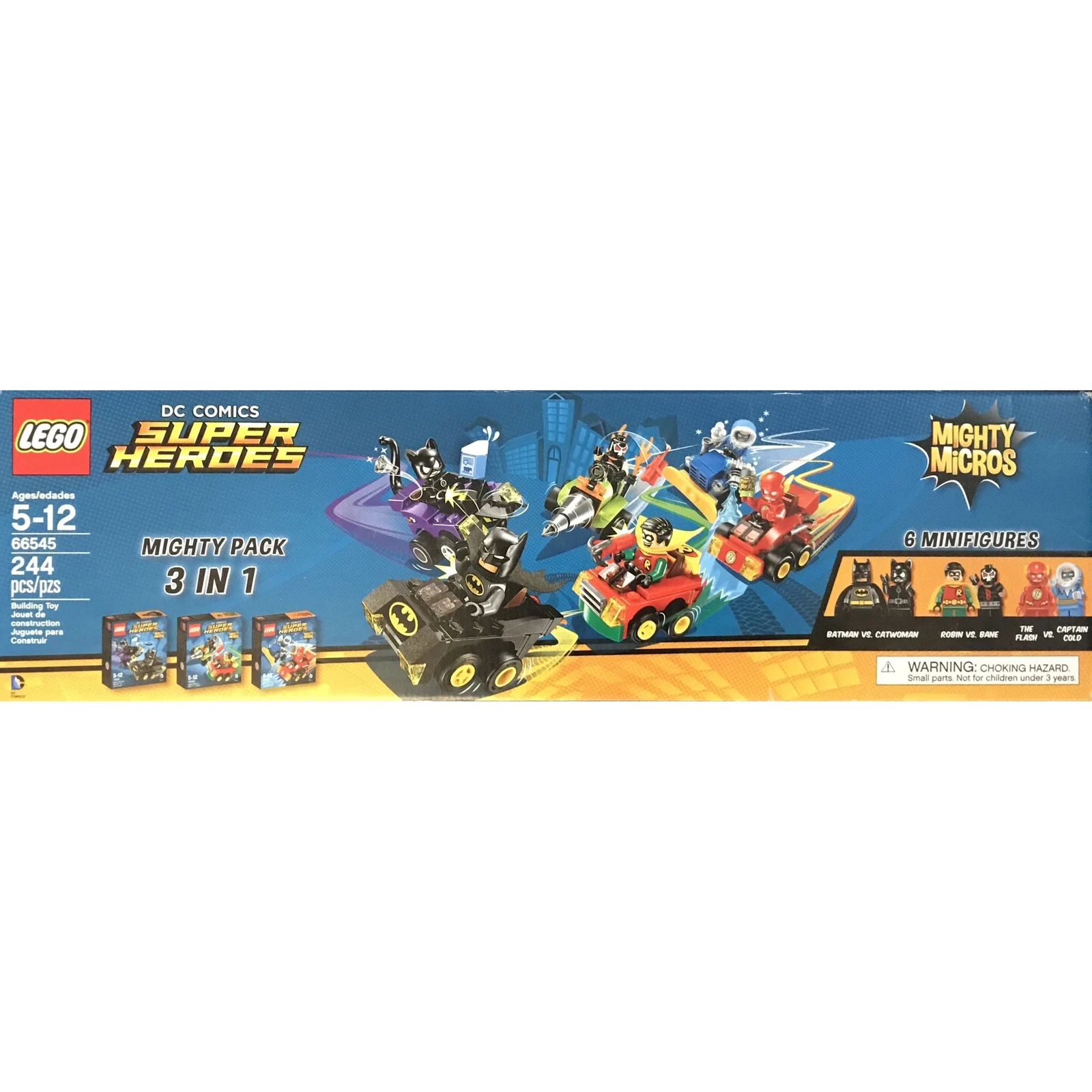 LEGO® DC Comics Super Heroes Mighty Micros Mighty Pack 3 in 1 66545 (1/1) LEGO® DC Comics Super Heroes Mighty Micros Mighty Pack 3 in 1 66545 (1/1)