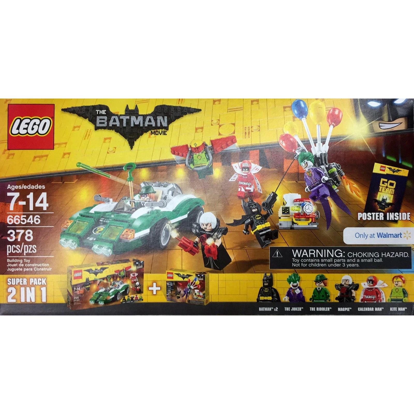 LEGO® The LEGO Batman Movie The LEGO Batman Movie Super Pack 2-in-1 66546 (1/1) LEGO® The LEGO Batman Movie The LEGO Batman Movie Super Pack 2-in-1 66546 (1/1)