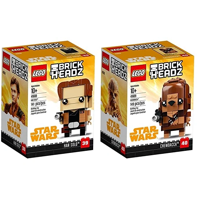 LEGO® BrickHeadz Han Solo & Chewbacca 66591 (1/1) LEGO® BrickHeadz Han Solo & Chewbacca 66591 (1/1)