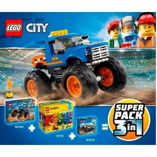 LEGO® City Super Pack 3-in-1 66615 (1/1) LEGO® City Super Pack 3-in-1 66615 (1/1)