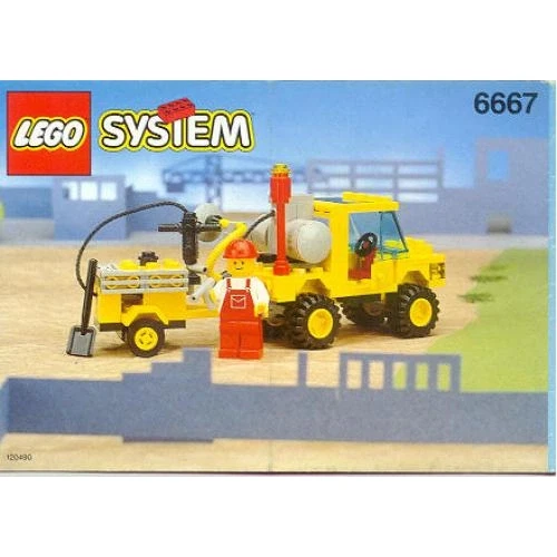 LEGO® Town Pothole Patcher 6667 (1/1) LEGO® Town Pothole Patcher 6667 (1/1)