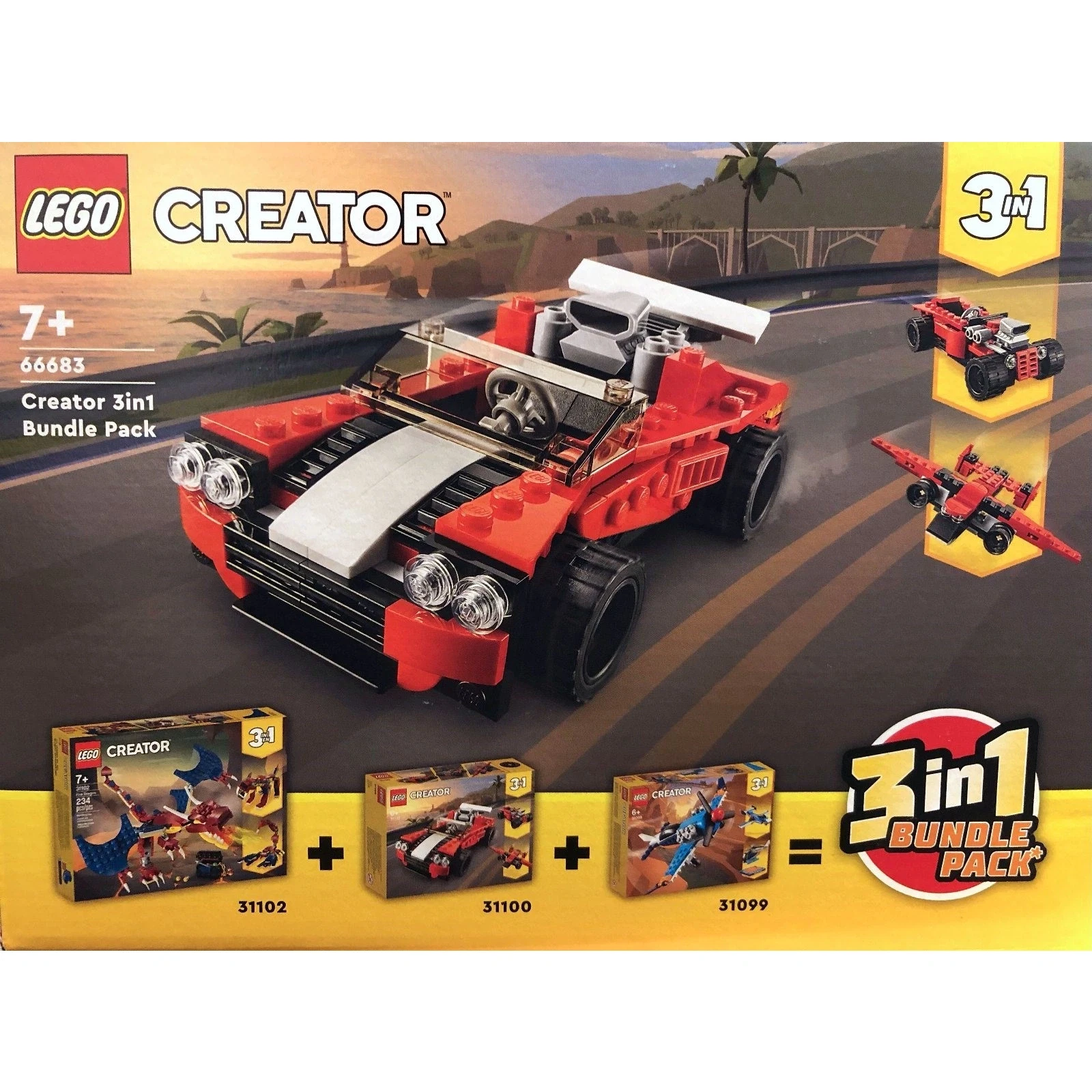 LEGO® Creator 3-in-1 Bundle Pack 66683 (1/1) LEGO® Creator 3-in-1 Bundle Pack 66683 (1/1)
