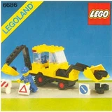 LEGO® Town Backhoe 6686 (1/1)