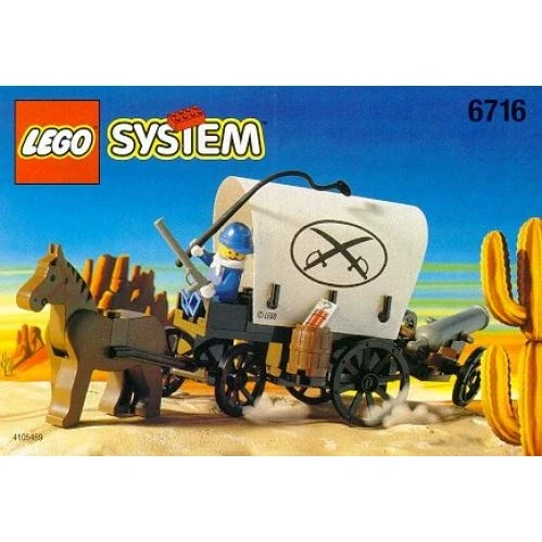 LEGO® Western Covered Wagon 6716 (1/1) LEGO® Western Covered Wagon 6716 (1/1)