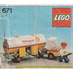 Shell Petrol Tanker 671