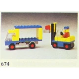 LEGO® Town Forklift and Truck 674 (1/1)