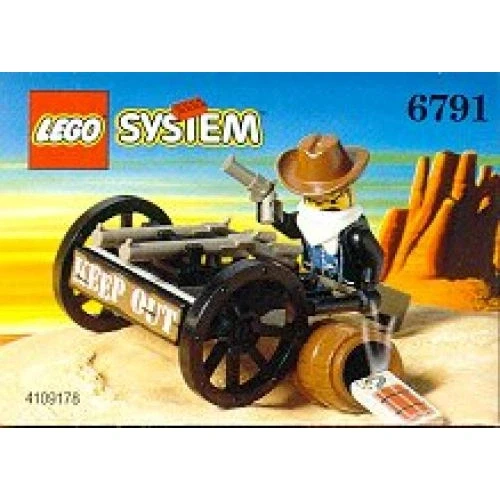 LEGO® Western Bandit's Wheelgun 6791 (1/1) LEGO® Western Bandit's Wheelgun 6791 (1/1)