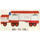 LEGO® Legoland Articulated Lorry 683 (1/1) LEGO® Legoland Articulated Lorry 683 (1/1)