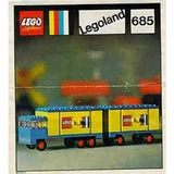 LEGO® Legoland land Truck with Trailer 685 (1/1)