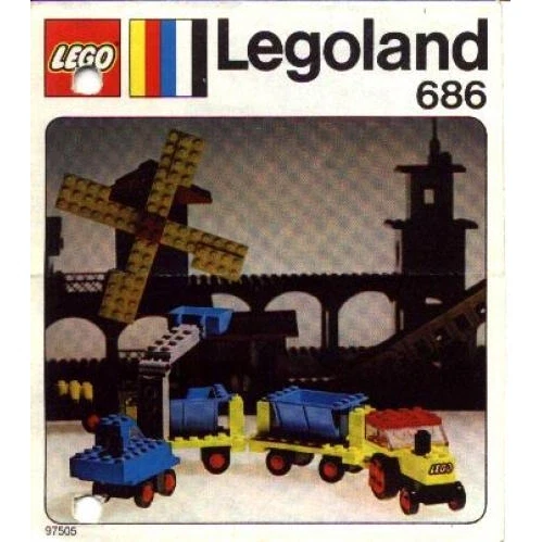 LEGO® Legoland Digger and Tippers 686 (1/1) LEGO® Legoland Digger and Tippers 686 (1/1)