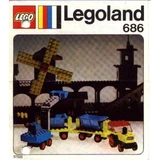 LEGO® Legoland Digger and Tippers 686 (1/1) LEGO® Legoland Digger and Tippers 686 (1/1)