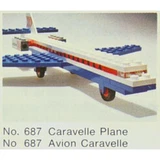 LEGO® Legoland Caravelle Aeroplane 687 (1/1)