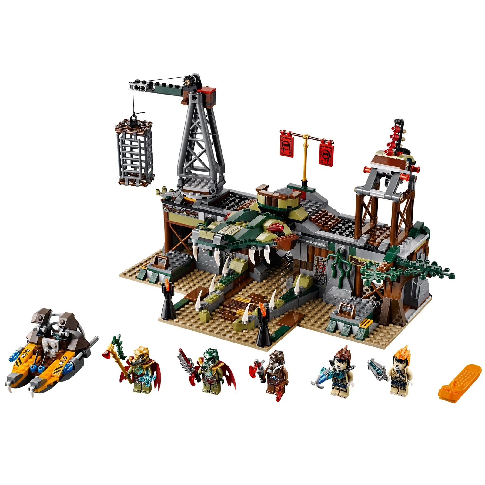 LEGO® Legends of Chima The Croc Swamp Hideout 70014 (1/1) LEGO® Legends of Chima The Croc Swamp Hideout 70014 (1/1)