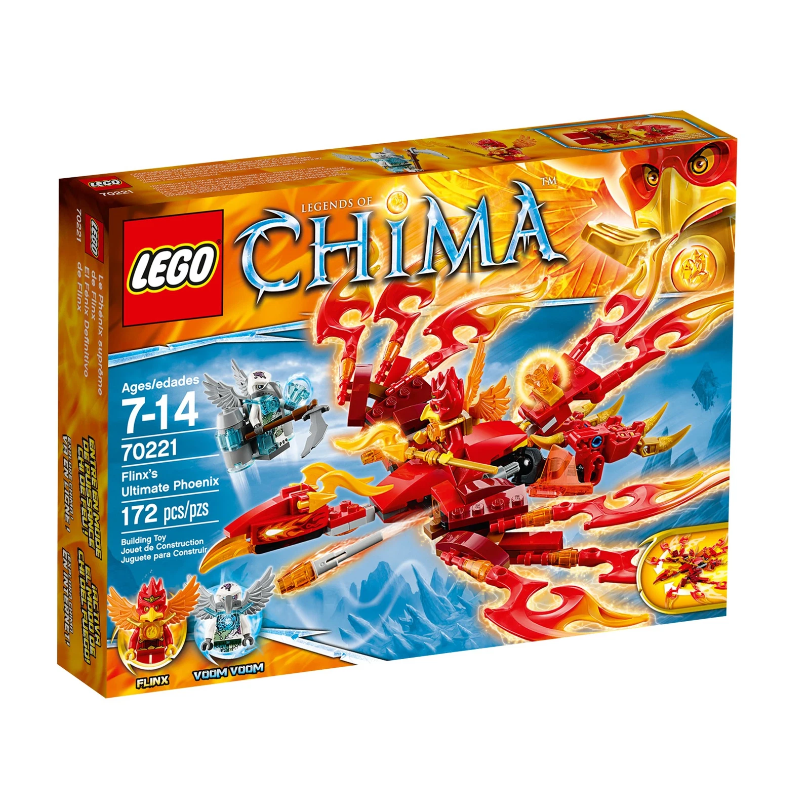 LEGO® Legends of Chima Flinx's Ultimate Phoenix 70221 (1/7) LEGO® Legends of Chima Flinx's Ultimate Phoenix 70221 (1/7)