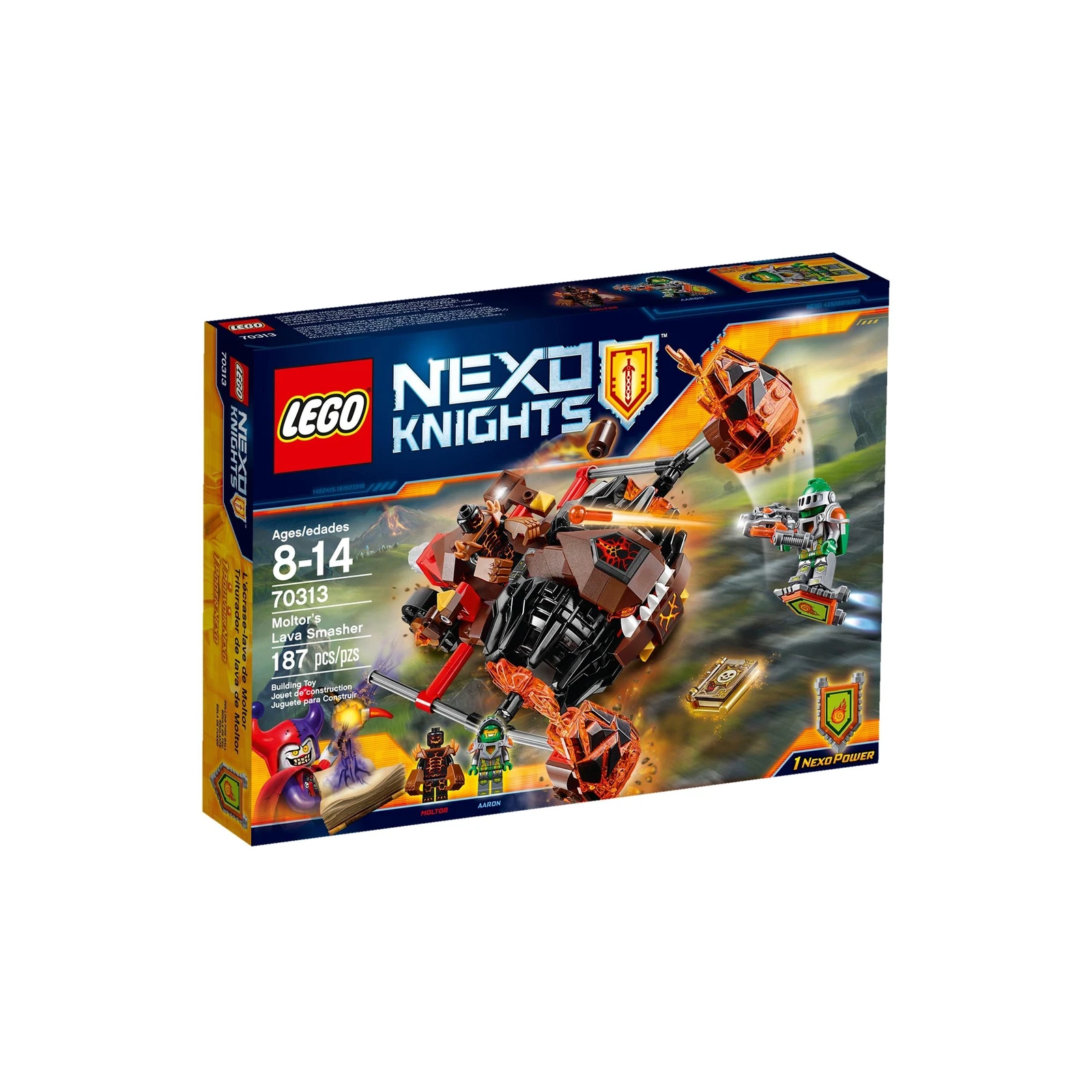 LEGO® Nexo Knights Moltors Lava-Werfer 70313 (1/10) LEGO® Nexo Knights Moltors Lava-Werfer 70313 (1/10)