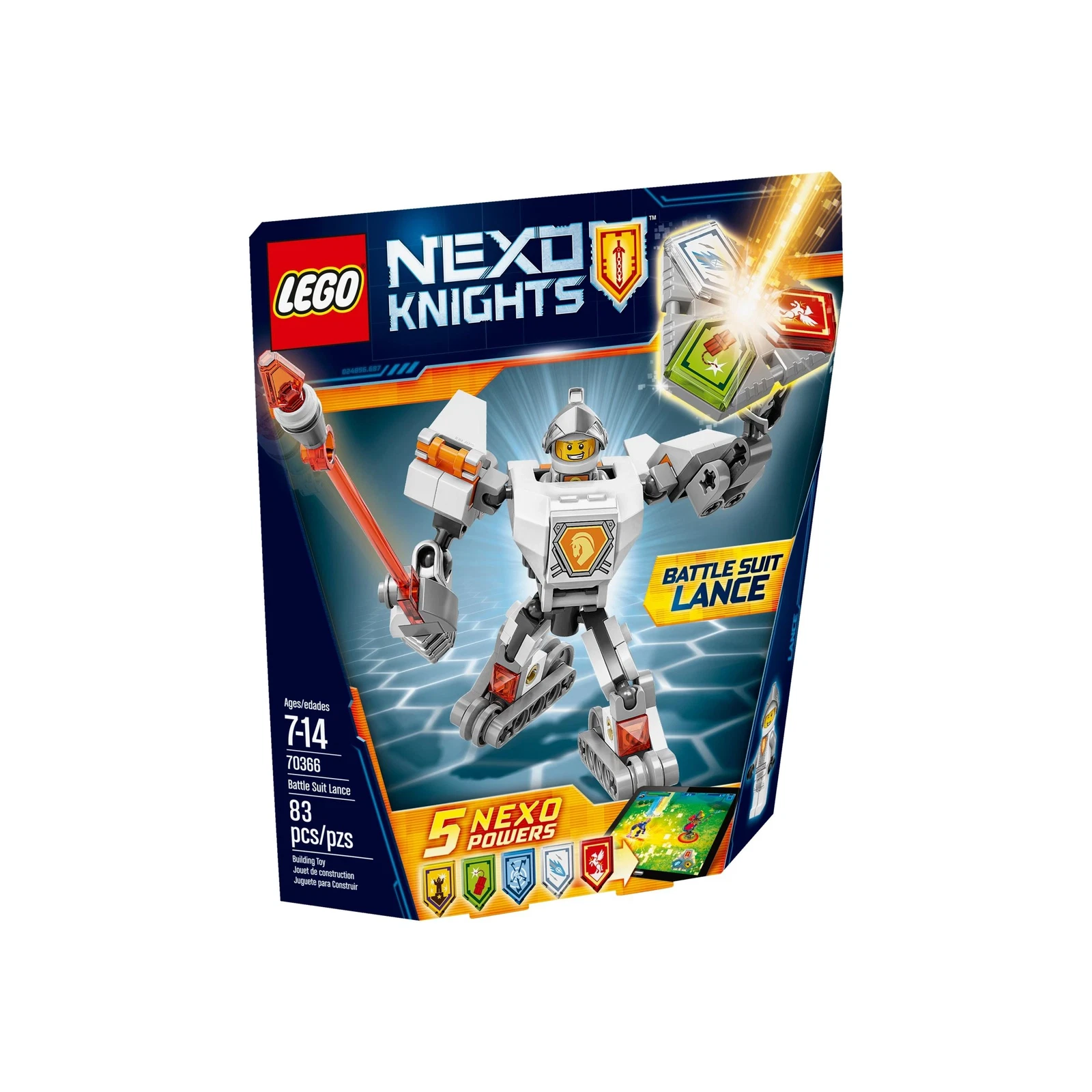 LEGO® Nexo Knights Battle Suit Lance 70366 (1/6) LEGO® Nexo Knights Battle Suit Lance 70366 (1/6)