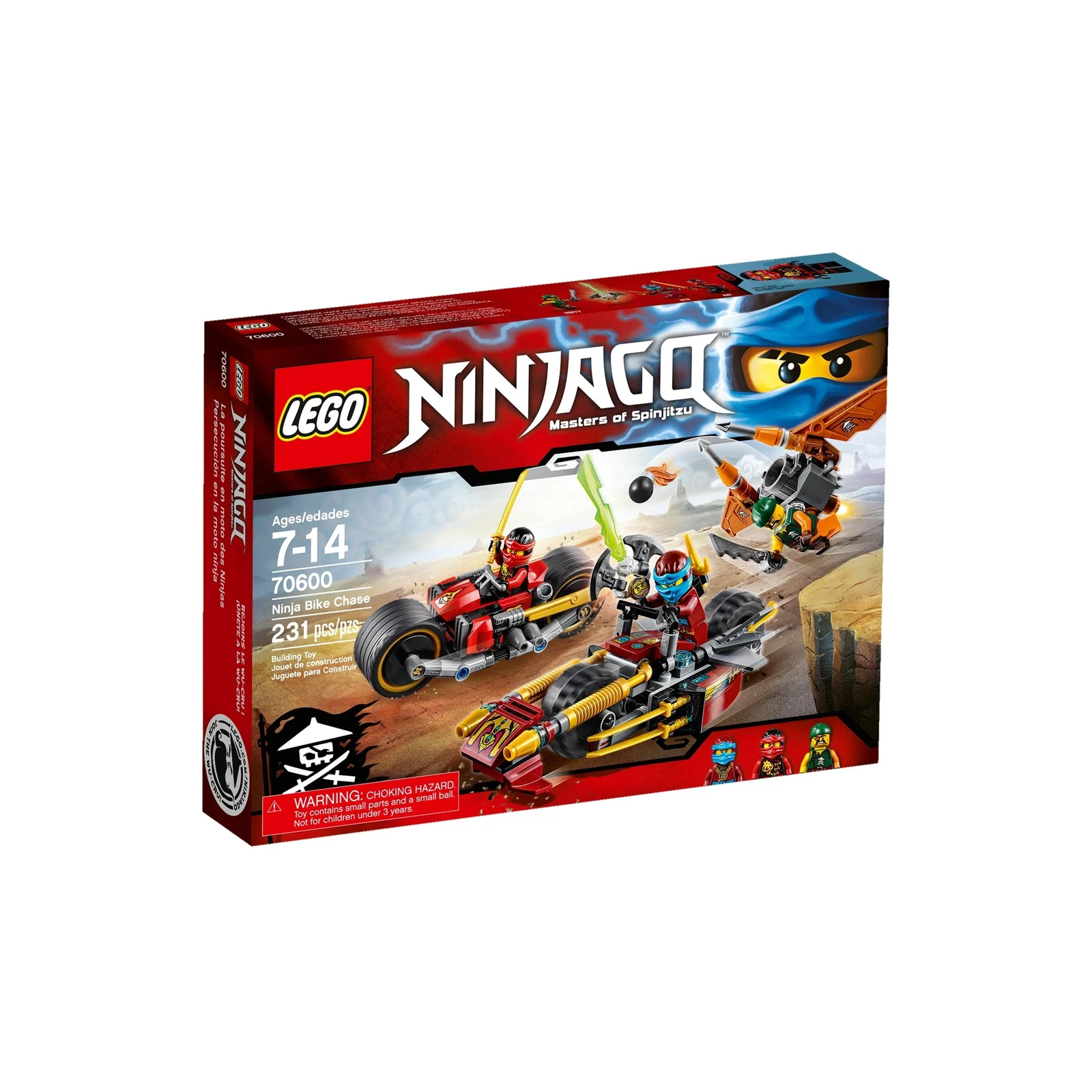 LEGO® NINJAGO Ninja Bike Chase 70600 (1/10) LEGO® NINJAGO Ninja Bike Chase 70600 (1/10)