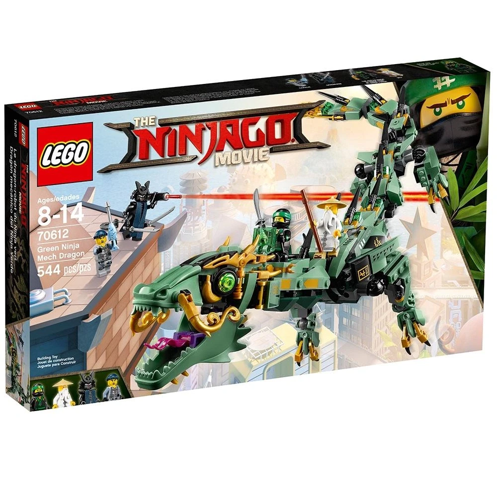 LEGO® THE LEGO® NINJAGO® MOVIE™ Mech-Drache des Grünen Ninja 70612 (1/5) LEGO® THE LEGO® NINJAGO® MOVIE™ Mech-Drache des Grünen Ninja 70612 (1/5)