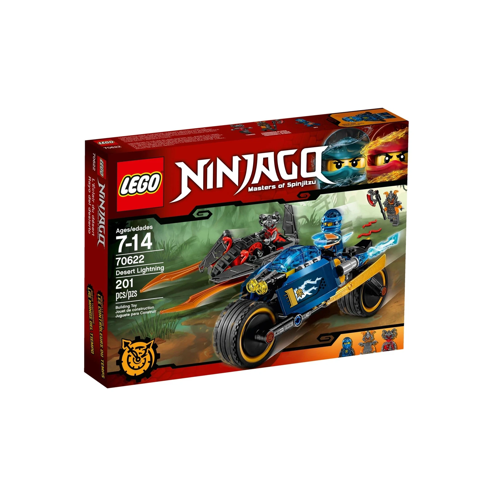 LEGO® NINJAGO Desert Lightning 70622 (1/7) LEGO® NINJAGO Desert Lightning 70622 (1/7)