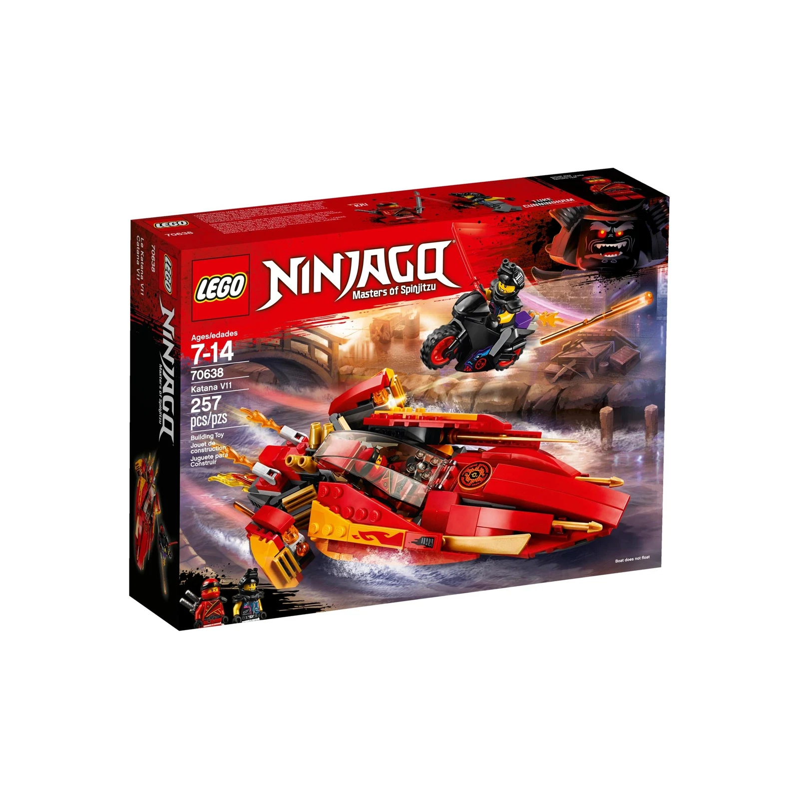 LEGO® NINJAGO® Le bateau Katana V11 70638 (1/9) LEGO® NINJAGO® Le bateau Katana V11 70638 (1/9)